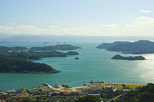 东方,港口,熊本,日本