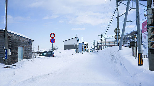 北海道雪景