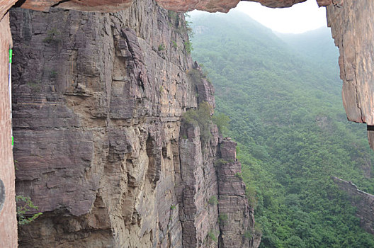 河南焦作,自然界山水精品画廊,云台山红石峡