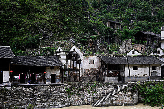 中国历史文化名镇----重庆巫溪县宁厂古镇民居建筑