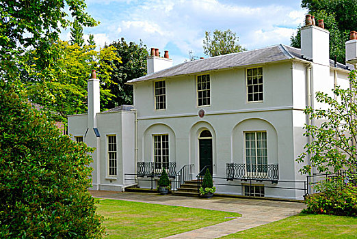 英格兰,伦敦,汉普斯特德,房子,诗人,1818年