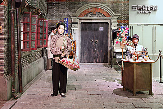 上海老式石库门文化场景
