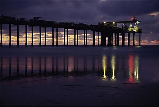 码头,圣地亚哥,加利福尼亚