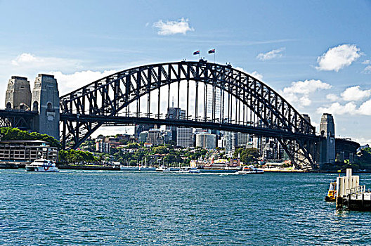 天际线,海港大桥,悉尼,澳大利亚