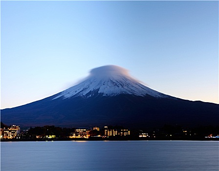 山,富士山,日本