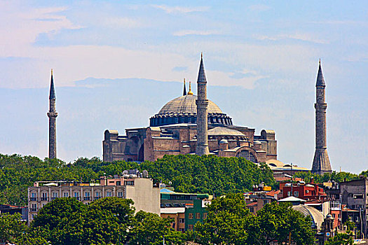 圣索菲亚教堂,户外,伊斯坦布尔,土耳其