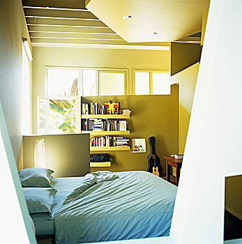 天花板,墙壁,分隔,兴趣,留白,卧室