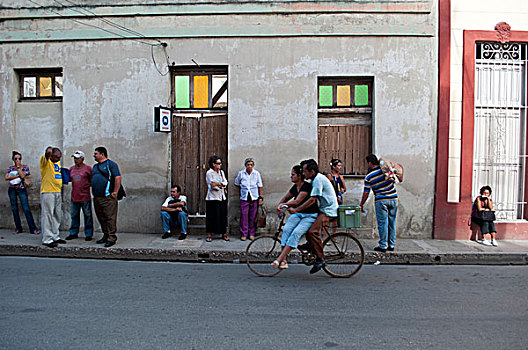街景,奥尔金省,古巴