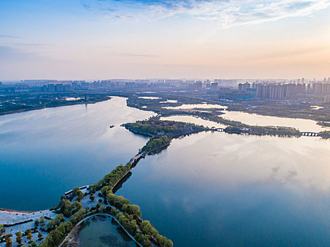 江西南昌象湖湿地公园风景