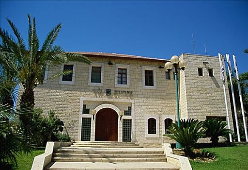 建筑,政府建筑,市政厅,以色列