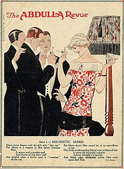 香烟,20世纪20年代,艺术家