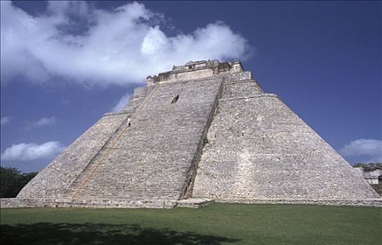 墨西哥,尤卡坦半岛,乌斯马尔,庙宇,金字塔