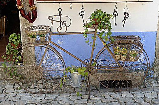 老,自行车,奥比都斯,葡萄牙,南,欧洲