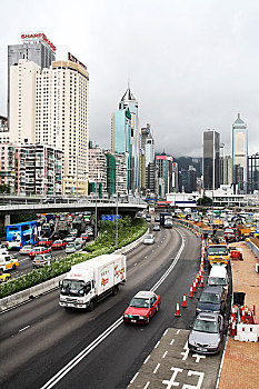 香港街头景观