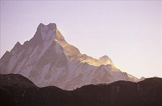 山峦,尼泊尔,亚洲