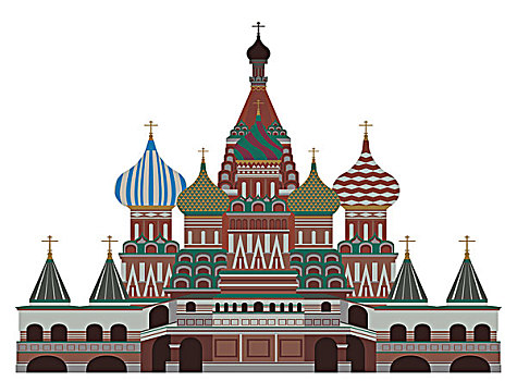 建筑,大教堂,红场,莫斯科,俄罗斯