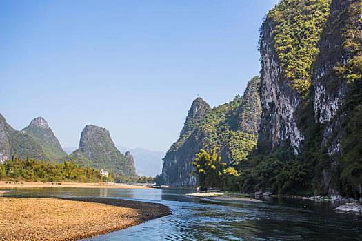 山清水秀漓江画廊