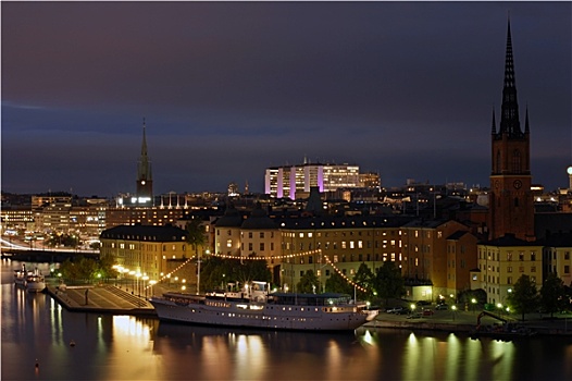 斯德哥尔摩,夜晚