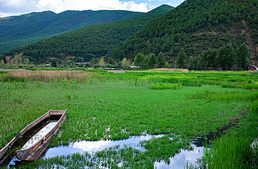 云南泸沽湖美景