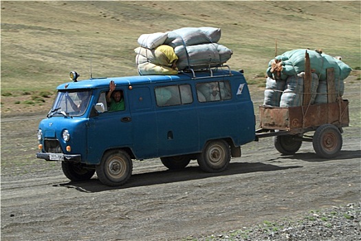 运输,蒙古