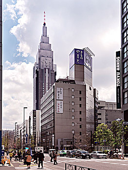 代代木,建筑,新宿,东京,本州,日本,亚洲