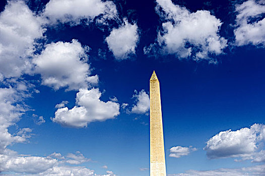 华盛顿纪念碑,天空,华盛顿特区,美国