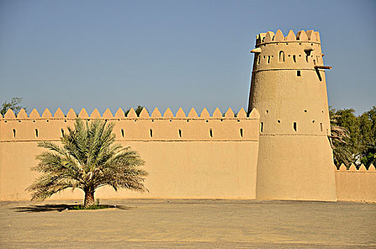堡垒,世界遗产,阿布扎比,阿联酋,阿拉伯半岛,东方,亚洲