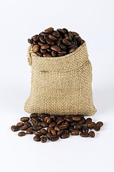 咖啡豆,小,袋