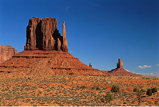 风景,岩石构造,纪念碑谷,亚利桑那,美国