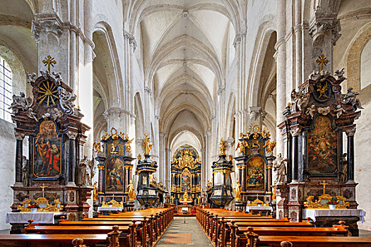 教区教堂,西多会,莫斯托格,下奥地利州,奥地利,欧洲