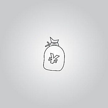 钱袋,象征,日元