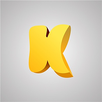 字母k,矢量,滑稽,风格,字体