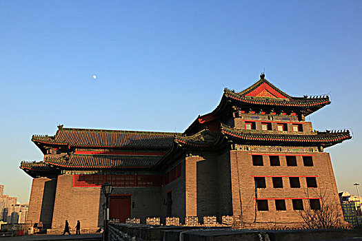 北京现存最大的城垣角楼东便门角楼