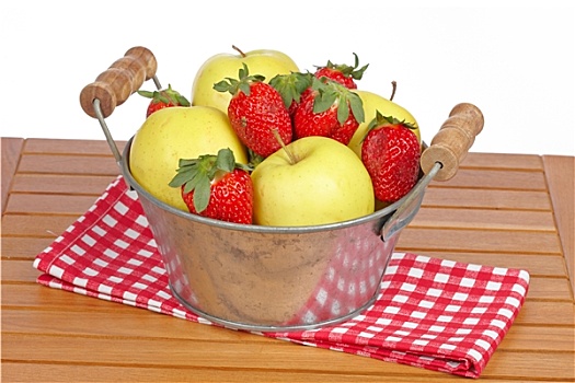 碗,草莓,苹果