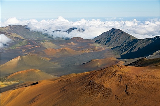 哈雷阿卡拉火山口