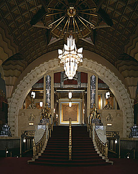 剧院,好莱坞大道,加利福尼亚,2001年,建筑师,室内,拱形,入口,大厅