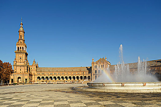 西班牙广场,塞维利亚,安达卢西亚,西班牙