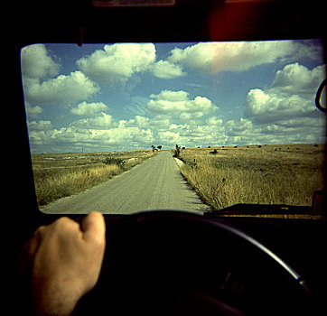 汽车,驾驶,道路,风景,挡风玻璃,驾驶员,前景,巴西里卡塔,意大利,2007年