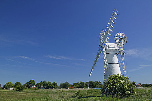 风车,诺福克,英格兰