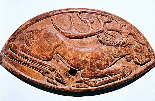 木质,面对,公元前5世纪,艺术家,未知