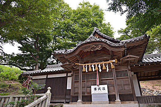 斑点,神祠,日本