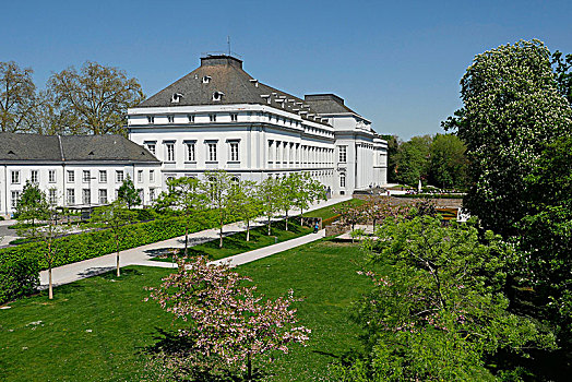 宫殿,公园,科布伦茨,莱茵河谷,莱茵兰普法尔茨州,德国