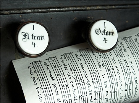 乐谱,教堂,琴乐器