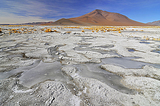 玻利维亚,阿塔卡马沙漠,温泉