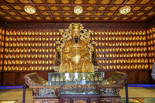 陕西西安大慈恩寺财神殿财神