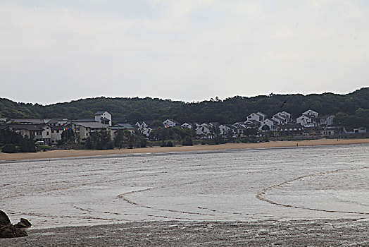 浙江普陀山,绿水青山