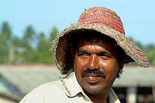 头像,特色,斯里兰卡,渔民,七月,2005年