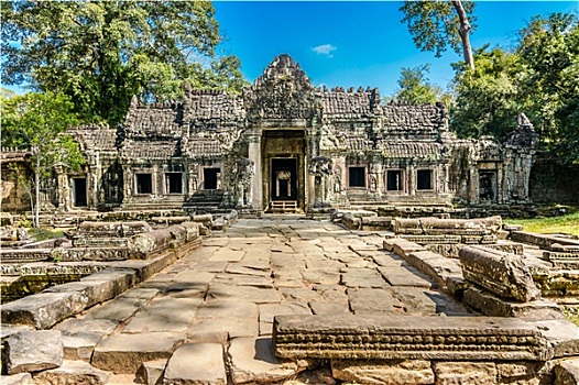 庙宇,收获,柬埔寨