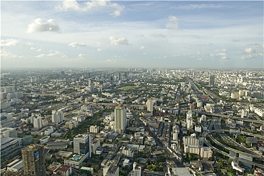 曼谷,全景