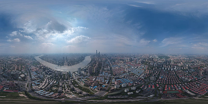 上海浦东720°全景图片
